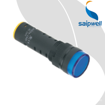 Lámpara indicadora de LED de plástico eléctrico de precio de fábrica Saipwell de fábrica 220V